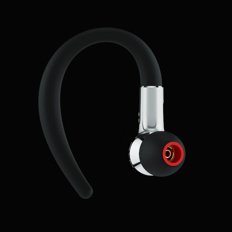 Close-up of a futuristic Atomic Floyd SuperDarts Wireless